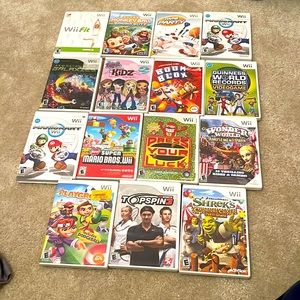 Nintendo wii game bundle